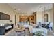 Open living area with neutral paint, tile floors, lots of natural light and kitchen views at 607 Vintage Way, Brandon, FL 33511