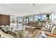 Relaxing lounge area with ocean views, stylish furnishings, and ample seating at 15462 Gulf Blvd # 504, Madeira Beach, FL 33708
