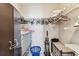 This ample walk-in closet with shelving and hanging storage, offers great organization at 15462 Gulf Blvd # 504, Madeira Beach, FL 33708