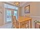 Cozy dining area with outdoor access and natural lighting at 2113 Golf Manor Blvd, Valrico, FL 33596