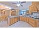 Beautiful kitchen with granite countertops and stainless steel appliances at 2113 Golf Manor Blvd, Valrico, FL 33596