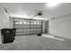 Clean, empty garage offers ample parking and storage space for vehicles and belongings at 719 Straw Lake Dr, Brandon, FL 33510
