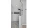 Modern shower with decorative tile flooring at 719 Straw Lake Dr, Brandon, FL 33510