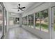 Bright sunroom with many windows offering lots of natural light at 719 Straw Lake Dr, Brandon, FL 33510