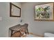 Bright bathroom with natural light and stand alone sink at 9724 Hermit Hollow Ln, Gibsonton, FL 33534