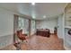 Spacious bedroom featuring unique tile flooring, natural light and ample storage at 9724 Hermit Hollow Ln, Gibsonton, FL 33534