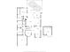 Detailed floor plan showcasing the layout of a residential property, including rooms, dimensions, and overall structure at 10142 Deercliff Dr, Tampa, FL 33647
