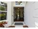 View from the front door looking into the foyer that leads to the staircase and the rest of the house at 10142 Deercliff Dr, Tampa, FL 33647