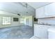 Spacious garage with sink and natural light at 1120 Country Ln, Lutz, FL 33558
