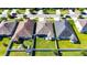 Aerial view of a well-kept property featuring a spacious yard and tidy neighborhood at 12123 Ledbury Commons Dr, Gibsonton, FL 33534