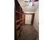 This walk-in closet features built-in wooden shelving and clothing racks at 13400 Old Florida Cir, Hudson, FL 34669