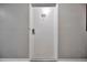 A simple white entry door, marked with '605' providing a sense of security and privacy at 226 5Th N Ave # 605, St Petersburg, FL 33701