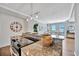 Stylish kitchen with granite countertops, stainless steel appliances, and pendant lighting at 226 5Th N Ave # 605, St Petersburg, FL 33701