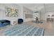 Building lobby featuring modern chairs, area rug, decorative lighting, and wall art at 226 5Th N Ave # 605, St Petersburg, FL 33701
