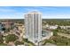 Elegant high-rise exterior featuring stylish balconies and a sleek, contemporary design at 2910 W Barcelona St # 1902, Tampa, FL 33629