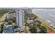 Stunning waterfront high-rise with cityscape views and a bright, modern exterior at 2910 W Barcelona St # 1902, Tampa, FL 33629