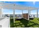 Cozy rooftop terrace with comfortable seating and city views at 2910 W Barcelona St # 1902, Tampa, FL 33629