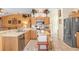 The kitchen offers ample storage space and stainless steel appliances at 29737 Fog Hollow Dr, Wesley Chapel, FL 33543