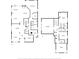 Detailed floor plan showcasing the layout of the home, including the dimensions of each room at 3325 W Wallcraft Ave, Tampa, FL 33611