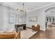 Stylish home office featuring modern decor and an abundance of natural light at 4251 W Roland St, Tampa, FL 33609