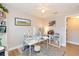 Home office with a modern desk, neutral walls, and a ceiling fan at 4516 S Trask St, Tampa, FL 33611