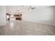 Open-concept living space featuring tile flooring and recessed lighting at 6337 Shore Vista Pl, Apollo Beach, FL 33572
