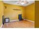The room features hardwood floors and is ready for your design at 8933 Crescent Forest Blvd, New Port Richey, FL 34654