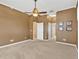 Spacious main bedroom with walk-in closet and en-suite bathroom at 27054 Fordham Dr, Wesley Chapel, FL 33543