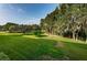 Expansive green lawn features mature trees in a lovely community setting at 36750 Us 19 N # 3-124, Palm Harbor, FL 34684