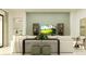 Cozy living room with comfortable seating, stylish decor, and a modern entertainment center at 4807 Southern Valley Loop, Brooksville, FL 34601