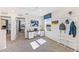 Bedroom offers a cozy workspace, with desk, chair and natural light, creating a perfect study environment at 6915 Broad River Ave, Land O Lakes, FL 34638