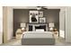 Cozy main bedroom with ambient lighting, stylish decor, and a view of the exterior at 12965 Shining Blue Nile Ln, Parrish, FL 34219