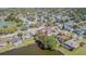 An aerial view showcasing the layout of the property and its surrounding neighborhood at 1894 Union St, Clearwater, FL 33763
