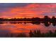 Scenic sunset view over the water reflecting vibrant orange and pink hues at 1894 Union St, Clearwater, FL 33763