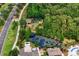Aerial view featuring a playground, parking, and a charming community atmosphere at 20123 Bay Cedar Ave, Tampa, FL 33647