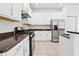Well-equipped kitchen featuring stainless steel appliances and a gas range at 20123 Bay Cedar Ave, Tampa, FL 33647