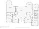 Detailed first floor plan showcasing the layout of the home's living spaces at 2081 Pointe Alexis Dr, Tarpon Springs, FL 34689