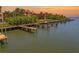 Waterfront condos provide access to serene docks perfect for a relaxing day on the water at 2746 Via Tivoli # 135A, Clearwater, FL 33764