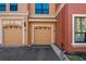 Attached two-car garage with reserved parking spaces, providing convenience and security at 2746 Via Tivoli # 135A, Clearwater, FL 33764