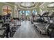 Well-equipped gym with treadmills, elliptical machines, and weight training equipment for a comprehensive workout at 2746 Via Tivoli # 135A, Clearwater, FL 33764