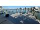 Home dock with jet ski lifts and water access at 460 137Th Avenue Cir, Madeira Beach, FL 33708