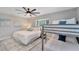 Bright bedroom with bunk beds, queen size bed and new floors at 4753 48Th N Ave, St Petersburg, FL 33714