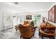 Comfortable living room with decorative furnishings and ample natural light at 6907 W Creek Dr, Tampa, FL 33615