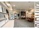 Bright interior features a neutral color palette, design center options, and a modern lighting fixture at 9684 Minnow Ray Dr, Land O Lakes, FL 34638