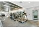 Condo gym featuring treadmills, weight machines, and plenty of room to workout at 111 N 12Th St # 1502, Tampa, FL 33602