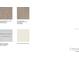 Selection of carpet, flooring tile, quartz pebble white countertops, and whole house shaker cabinets at 13357 Tropical Breeze Way, Hudson, FL 34669