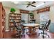 Inviting game room features a poker table, comfortable seating and two large bookcases at 2700 Cove Cay Dr # 1-2D, Clearwater, FL 33760