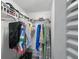 Walk-in closet featuring organized shelving and hanging racks for clothing and accessories at 3001 58Th S Ave # 509, St Petersburg, FL 33712