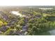 Waterfront homes with mature trees and beautiful landscaping at 3329 Cypress Landing Dr, Valrico, FL 33596