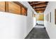 Unfinished basement with white concrete walls, exposed ceiling, and small windows at 4730 15Th N Ave, St Petersburg, FL 33713